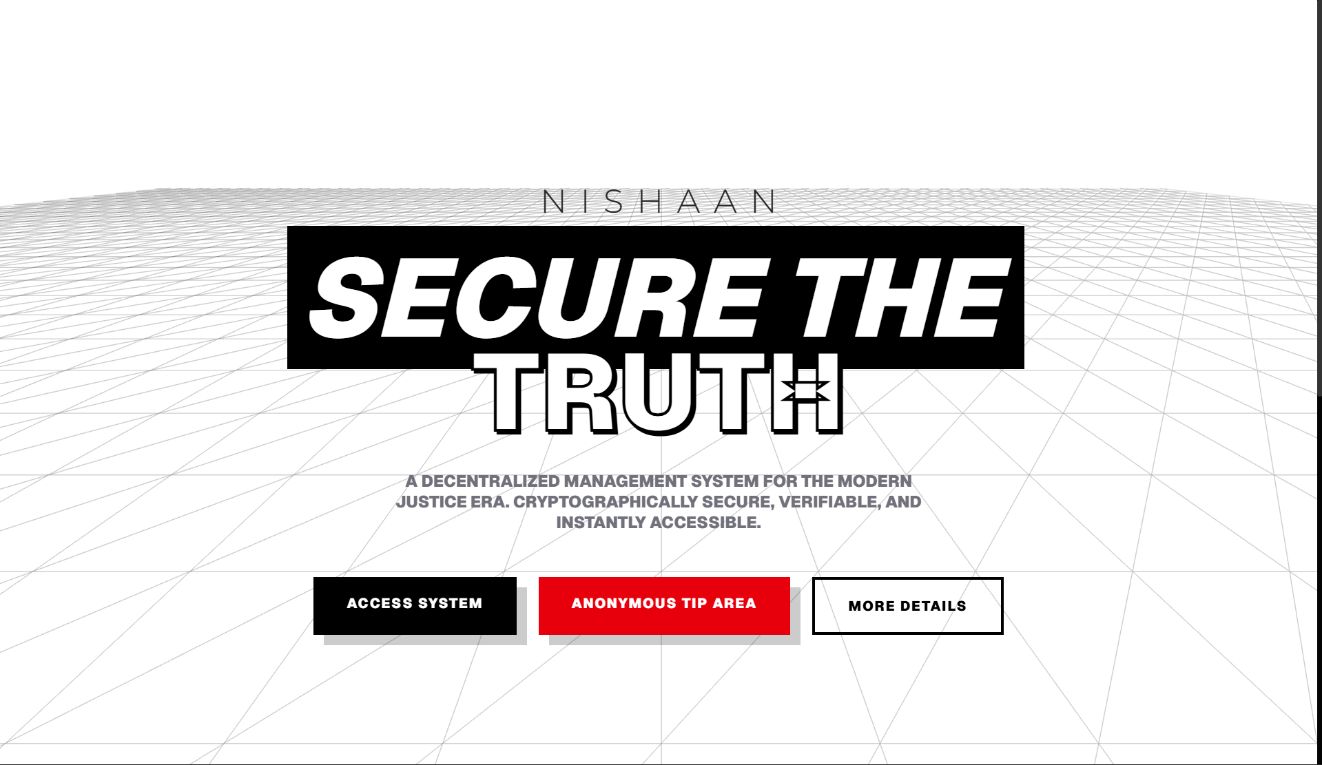 Nishaan Project Interface